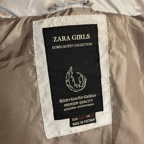 Zara | Jackets \u0026 Coats | Grey Puffer 